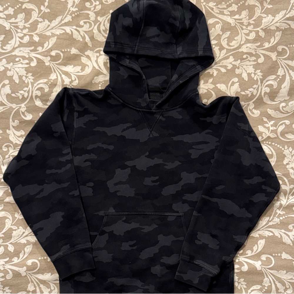 Lululemon Black Camouflage Hoodie
